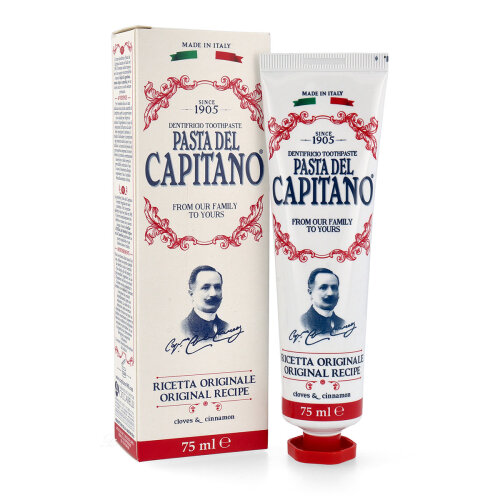 Pasta del Capitano Zahncreme Premium Edition Original Rezept 75 ml