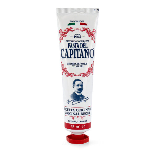 Pasta del Capitano Zahncreme Premium Edition Original Rezept 75 ml