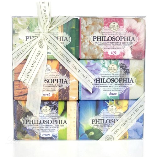 Nesti Dante Seifen Geschenk-Set Philosophia Collection (6x 150g)