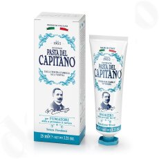 Pasta del Capitano Premium Collection Zahnpasta für Raucher 25 ml - travel Edition