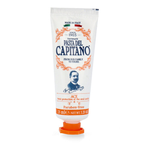 Pasta del Capitano Premium Edition 1905 ACE Zahnpasta Reisegröße 25 ml