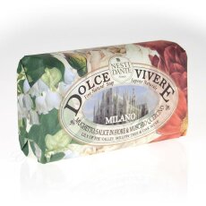 Nesti Dante Dolce Vivere Milano Maiglöckchen, Weidengewächse & Moschus seife 250g