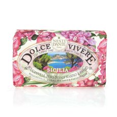 Nesti Dante Dolce Vivere - Sicilia Bouganville, Salzblüte & Papyrus Seife 250g