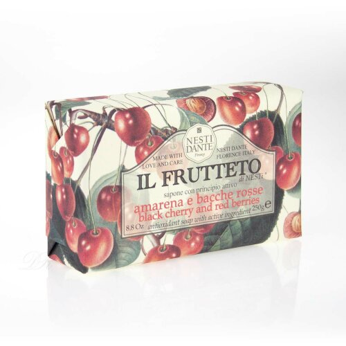 Nesti Dante Il Frutteto Sauerkirsche und rote Beeren Seife 250g