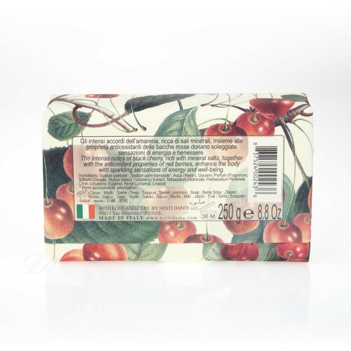Nesti Dante Il Frutteto Sauerkirsche und rote Beeren Seife 250g