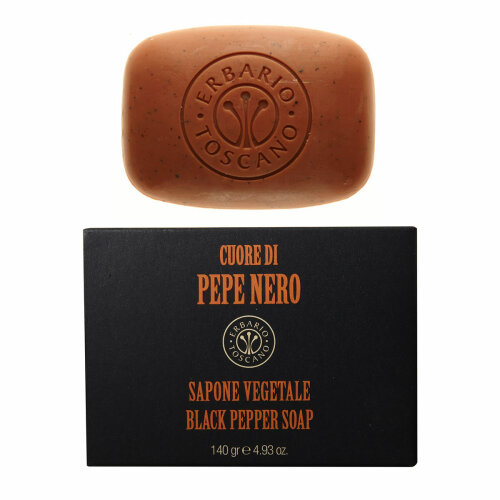 Erbario Toscano Cuore di Pepe Nero Seife 140 g