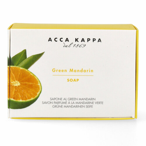 Acca Kappa Green Mandarin Seife 150 g
