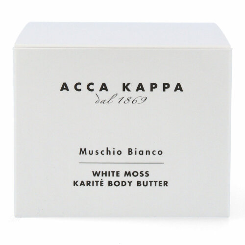 Acca Kappa Muschio Bianco Körpercreme mit Karitebutter 200 ml