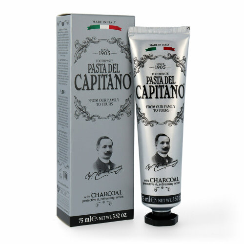 Pasta del Capitano Premium Collection Edition 1905 Kohle Zahnpasta 75 ml
