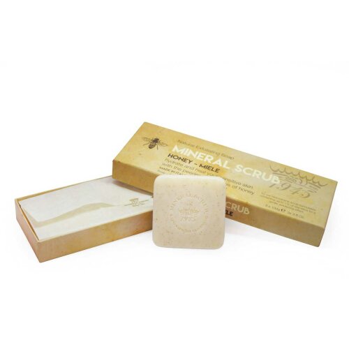 Saponificio Varesino Mineral Scrub Honig Seife 3 x 100 g