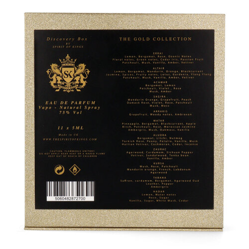 Spirit of Kings Eau de Parfum Discovery Box 11 x 5 ml