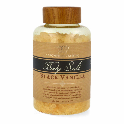 Saponificio Varesino Black Vanilla Badesalz 500 g