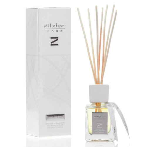 Millefiori Zona Reed Diffusor Soft Leather Raumduft 100 ml