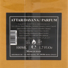 Arte Profumi Attar Davana Parfum 100 ml