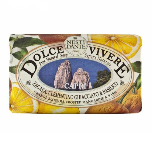 NESTI DANTE Dolce Vivere Capri zagara, clementino e basilico seife 250g